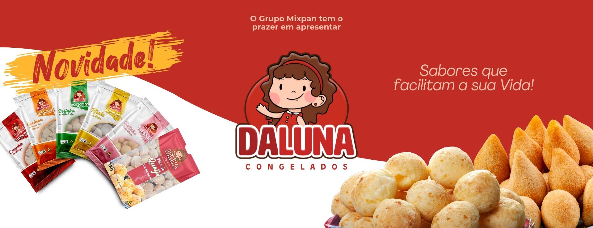 DaLuna Congelados - pão de queijo congelado - salgados congelados